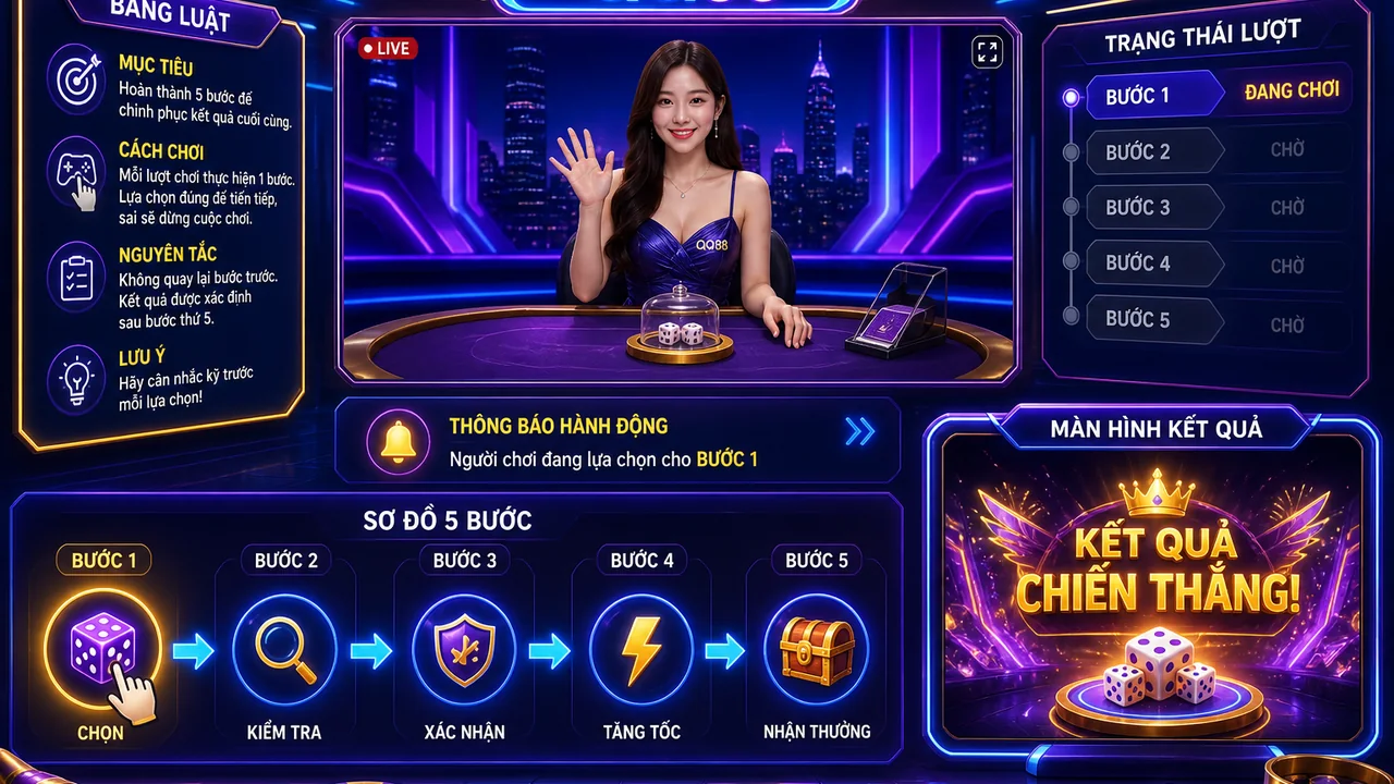Đọc phòng live game cho người mới: sơ đồ lượt, bảng luật và bảng xếp hạng QQ88