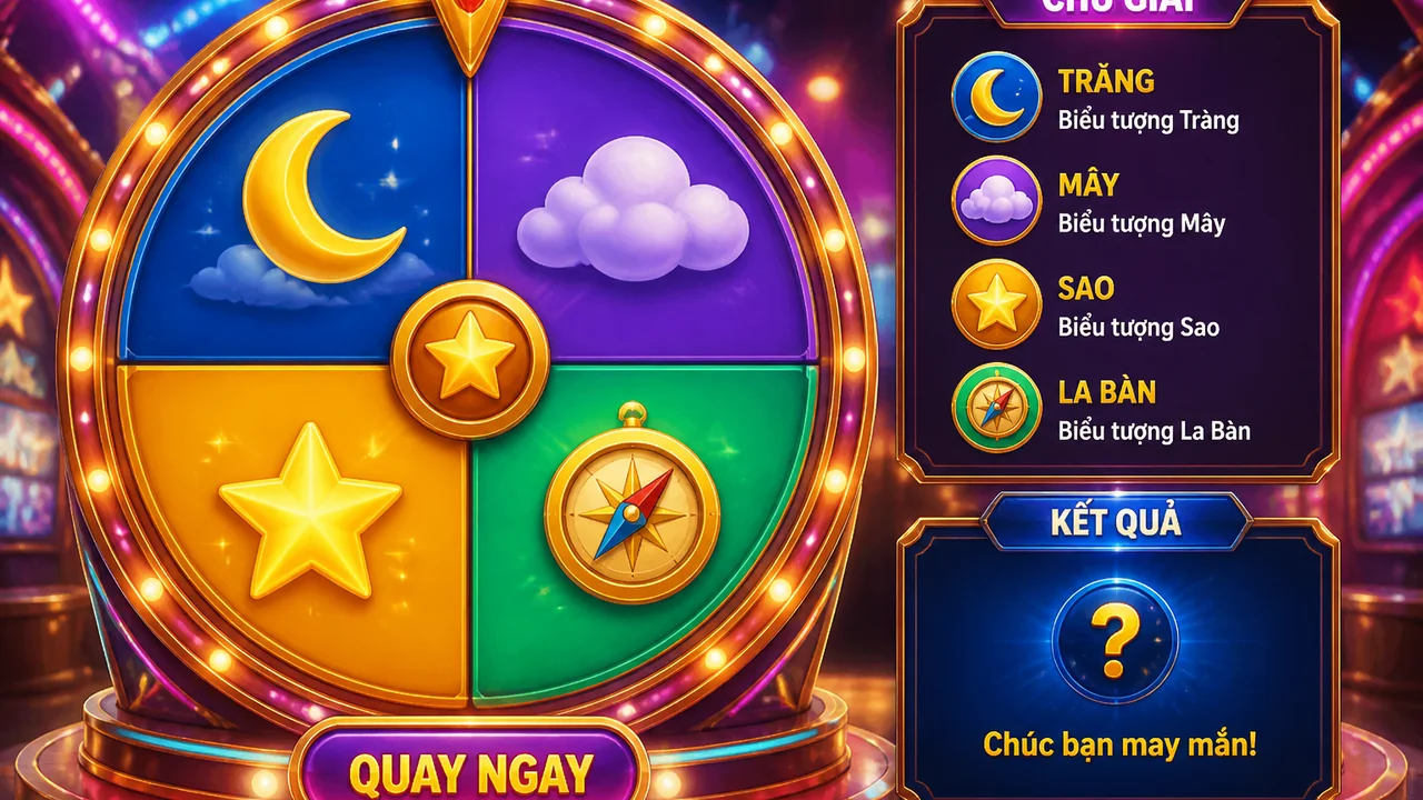 Checklist đọc vòng quay may mắn qq88 cho người mới: Nhìn vùng, kim và kết quả