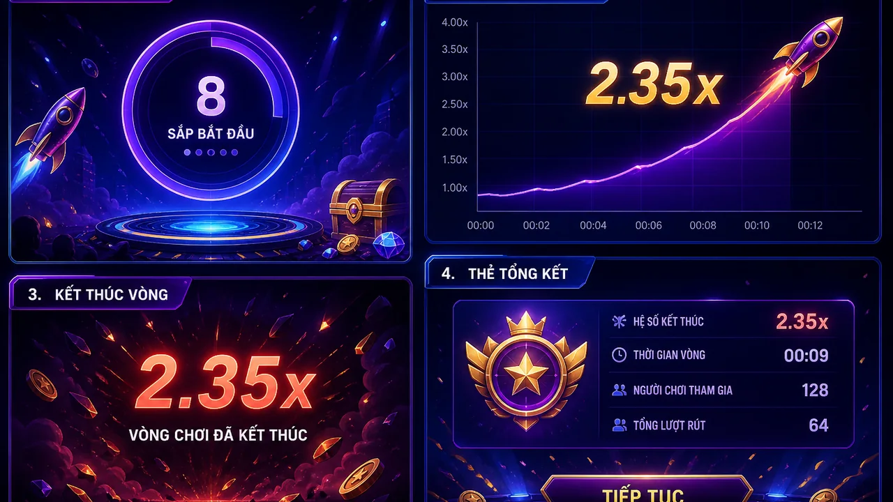 Bốn trạng thái cần nhận diện khi học game crash qq88