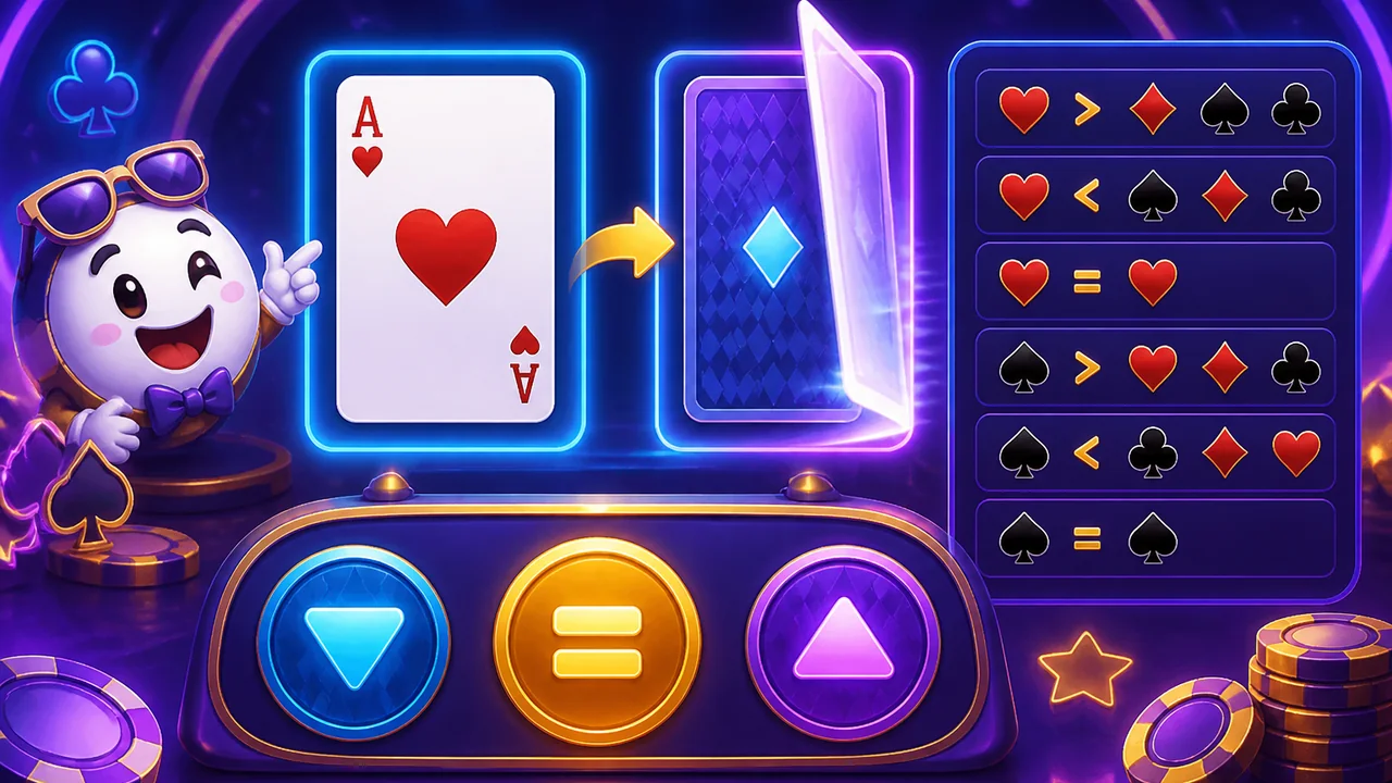 Đọc lá hiện tại dễ hơn: game Hi-Lo qq88 và luật cao thấp qua tình huống