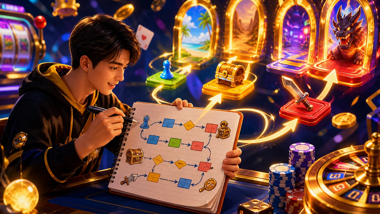 Bản đồ quyết định cho người mới: cách học game nhiều giai đoạn qq88 mà không bị rối
