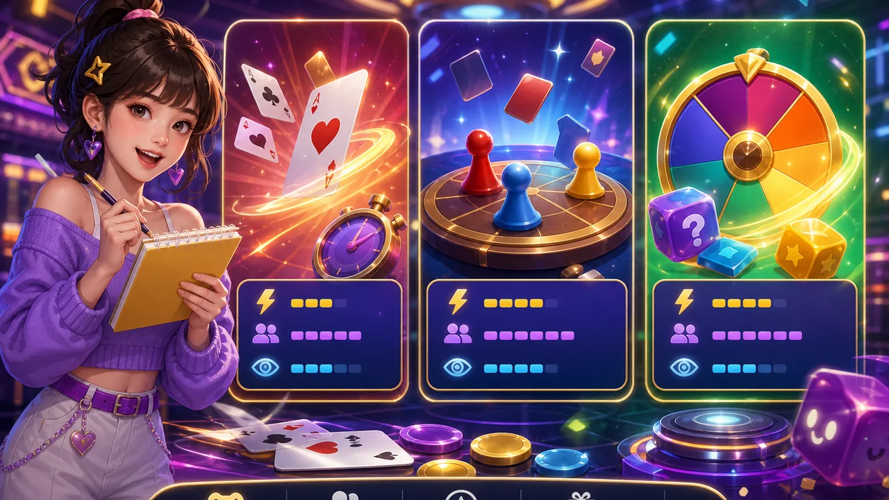 Chọn nhịp chơi phù hợp: cách chọn game bài qq88 cho người mới